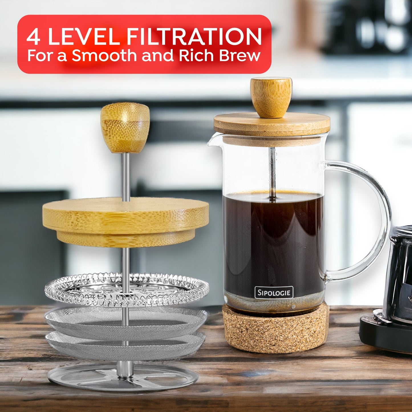 Black French Press | 350 ml