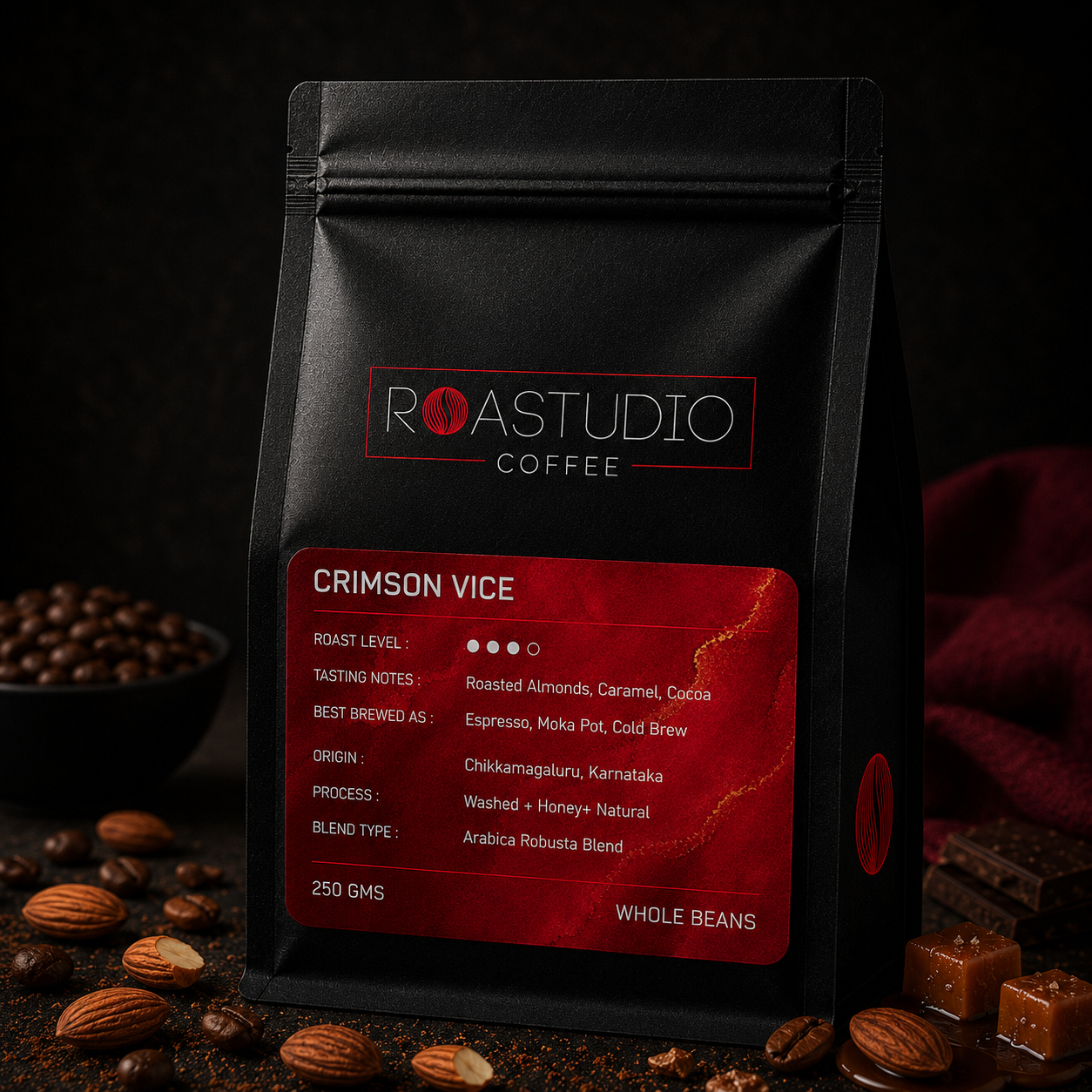 Crimson Vice - Medium Dark
